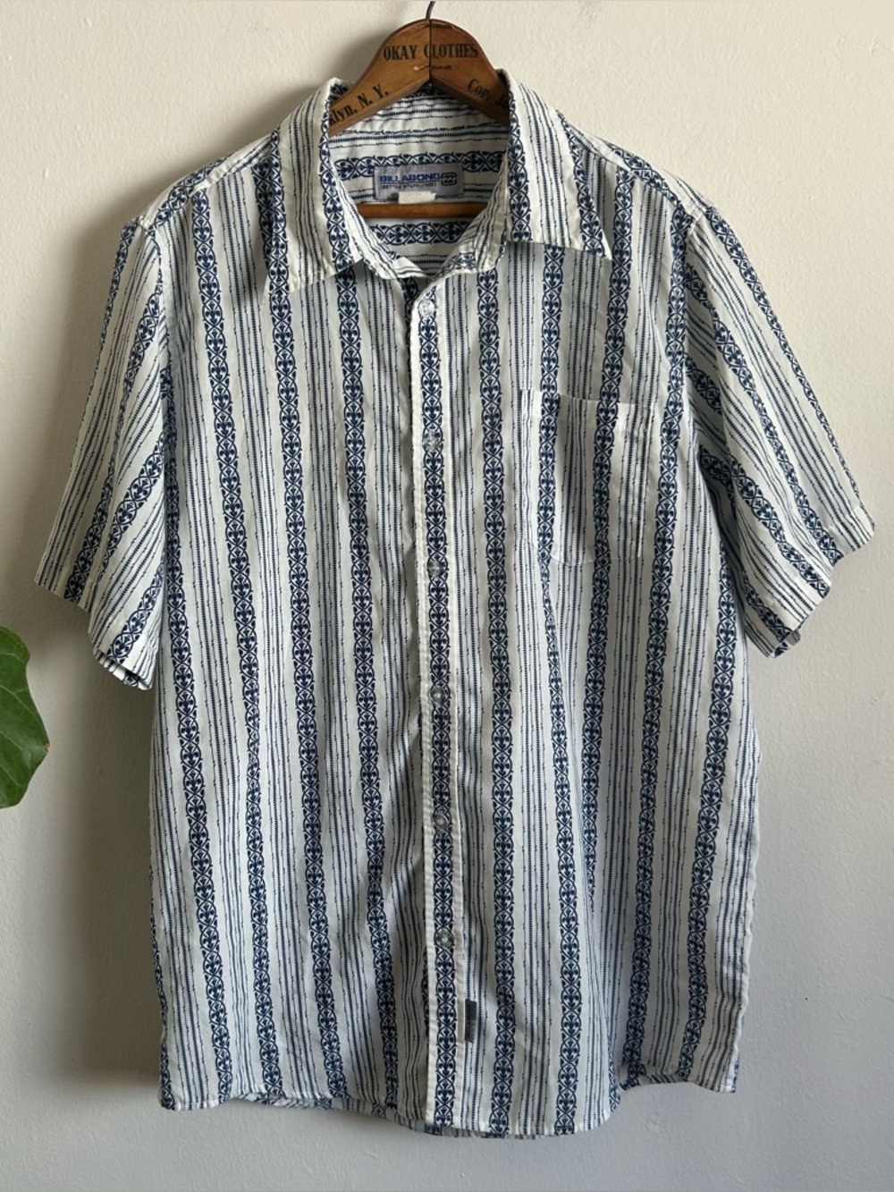 Vintage Billabong Short Sleeve Button Down